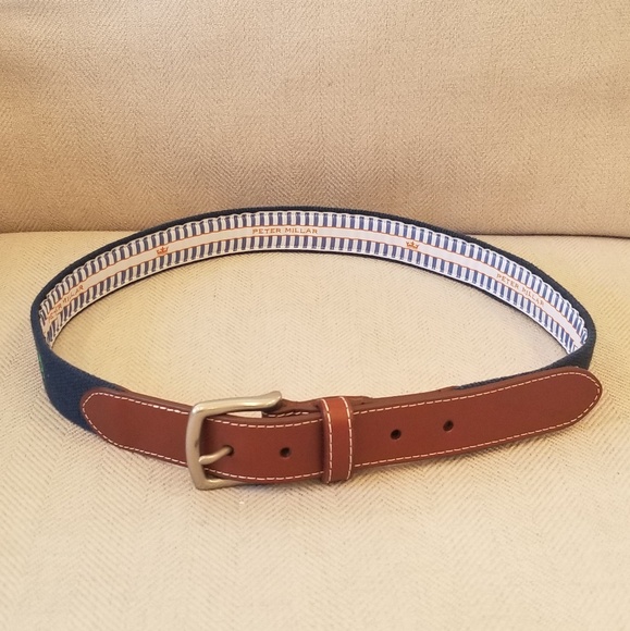 peter millar golf belt